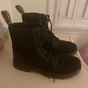 Dr. Martens Black Kids Boots
